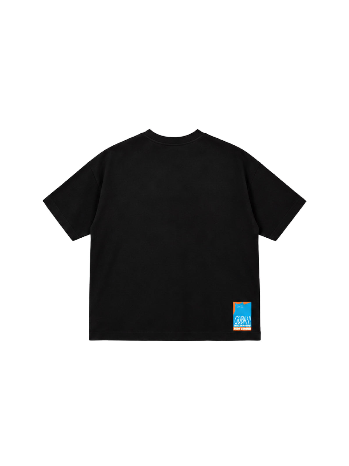 “MADE 𝗚𝘂𝗯𝗮𝗻 " CAT STAMP TEE (黑色) GB-004