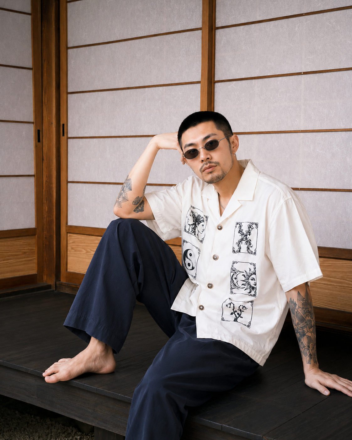 WBI 26SS WST-02 / WBI ZEN / 禪 White