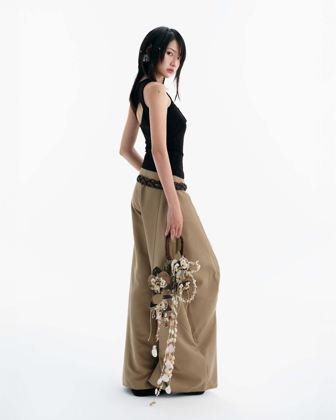 BUNNYHILL - P-B138 LUFT PANTS 寬版闊腿長褲