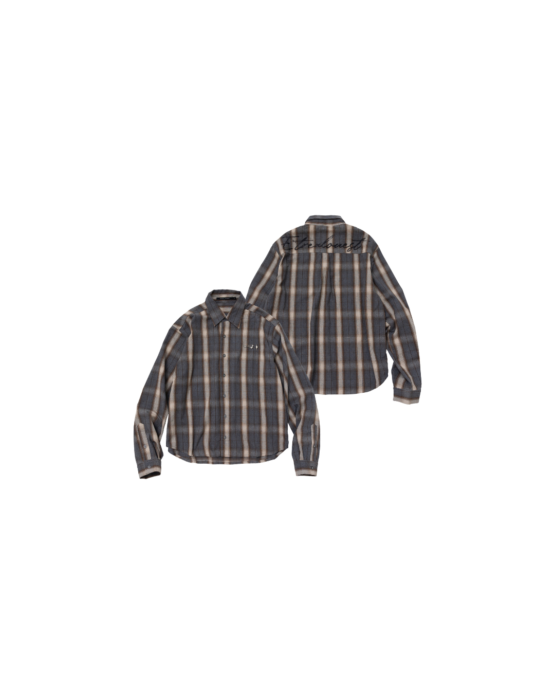 E’TREALOUEST - Heritage Flannel Long Shirt T-E1055