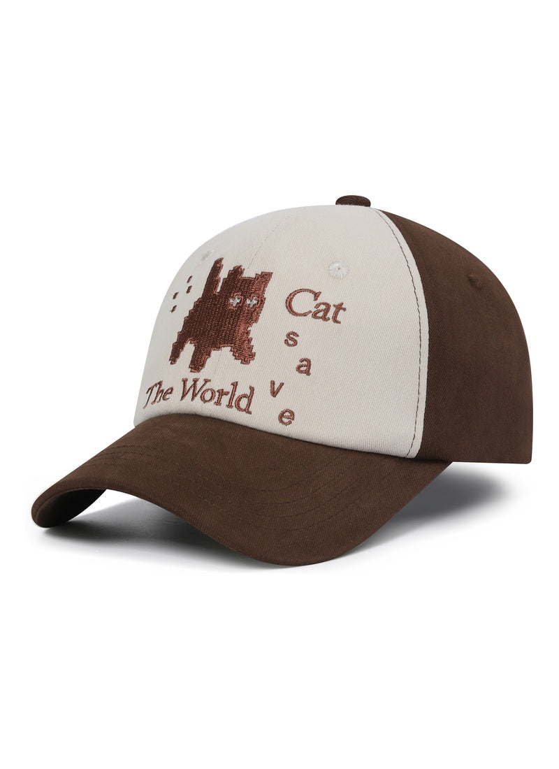 CSW - PIXELART BALL CAP (棕色) AC-C183