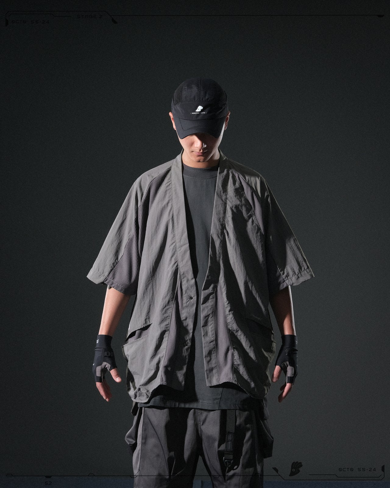 OCTO GAMBOL®️ 08 < S24-O-02 Double Splicing Tornado Kimono >