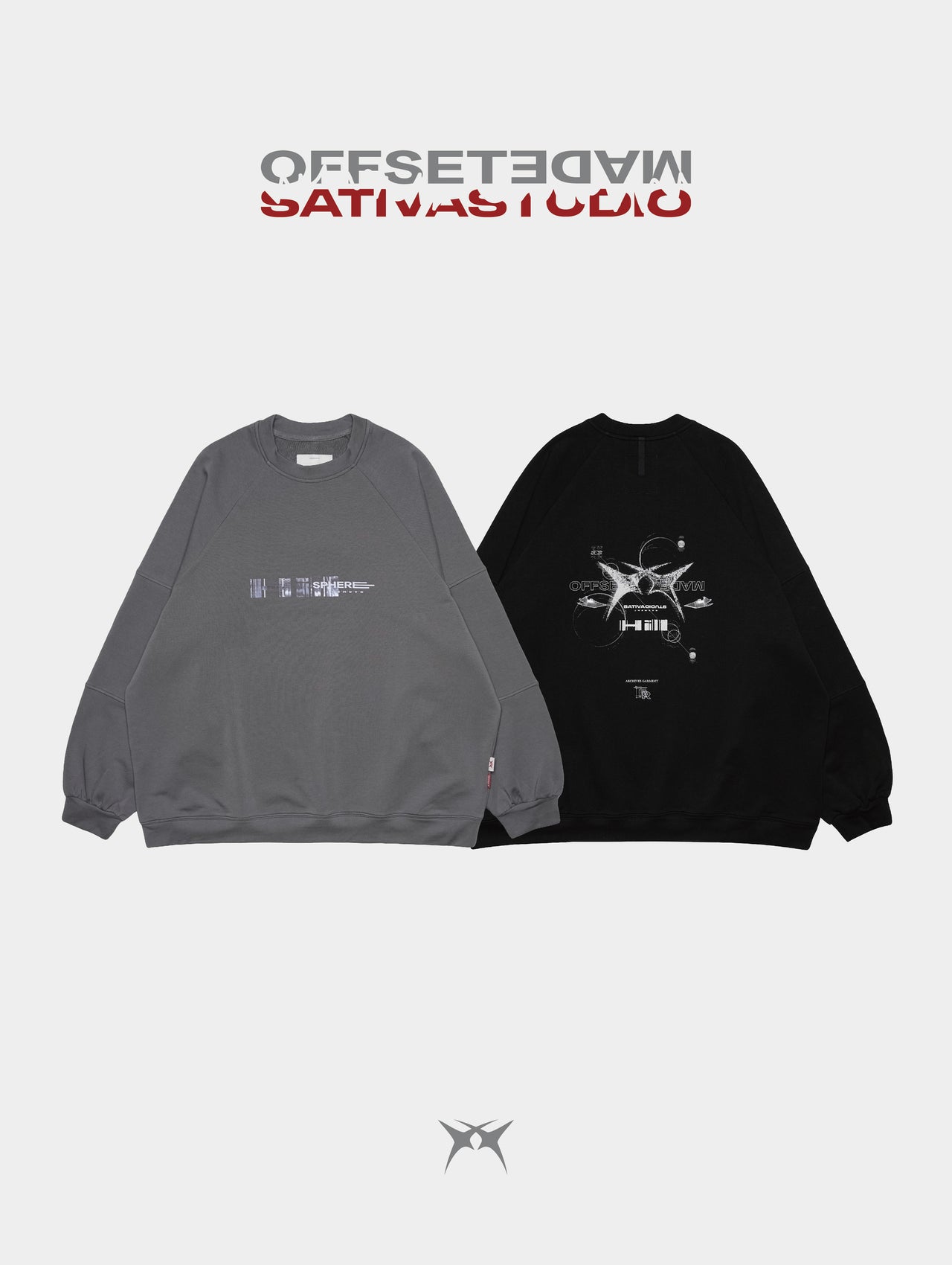 Sativa Studio - SATIVA x OFFSET Hill Sphere 大學Tee