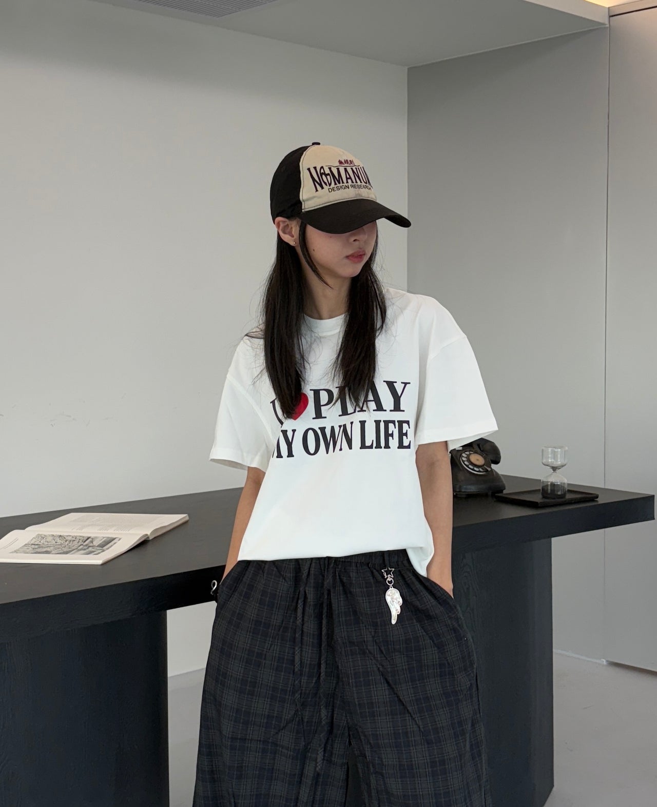 "MADE 𝗚𝘂𝗯𝗮𝗻 " 字母 印花 標語 BOXY 寬短 上衣