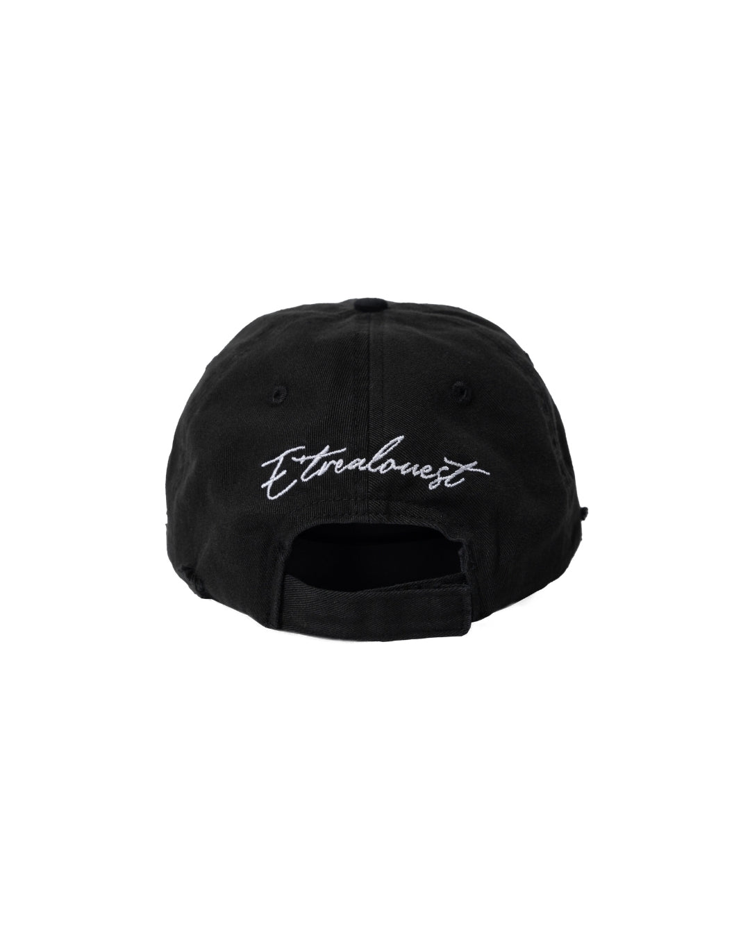 E’TREALOUEST 25SS Logo-Man short Cap 破壞 短帽簷 棒球帽