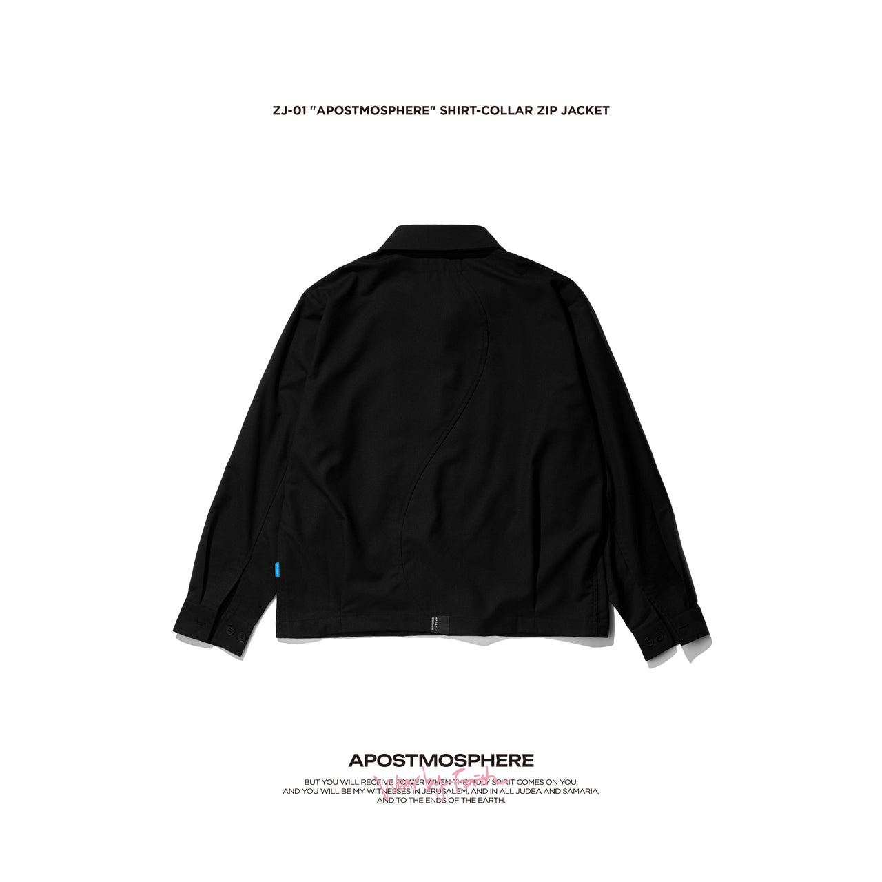 Apostle - 25AW ZJ-01 "APOSTMOSPHERE" Shirt-Collar Zip Jacket