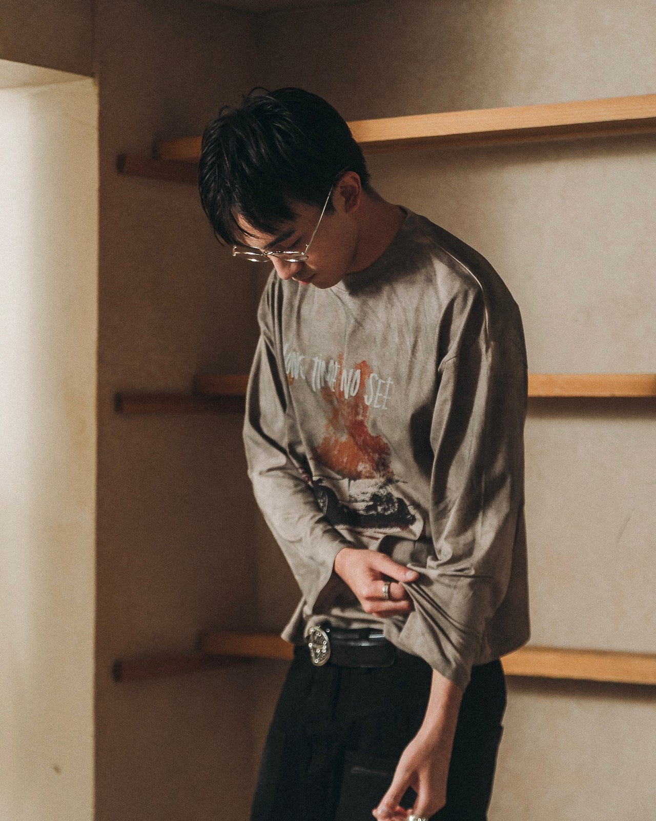 E’TREALOUEST - Car Exploded Long Sleeve 賽車長袖