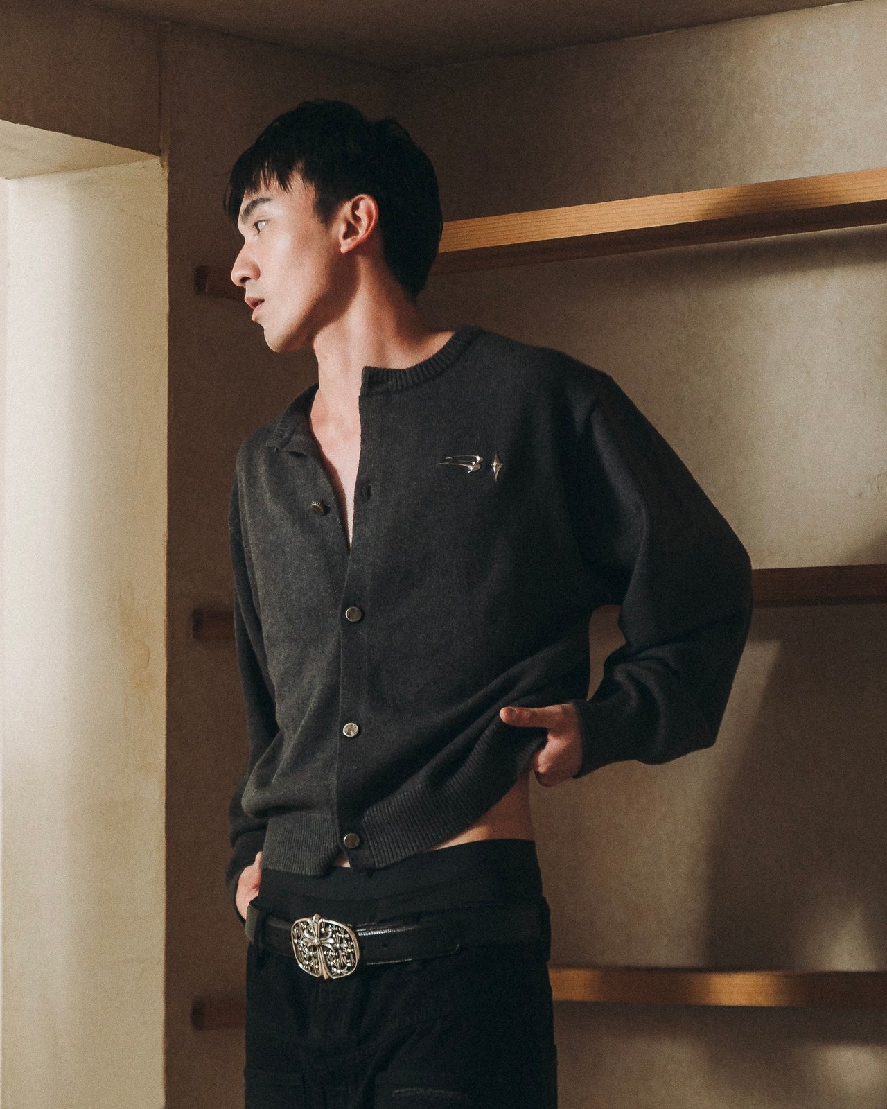 E’TREALOUEST - J-B128 25AW 針織開衫