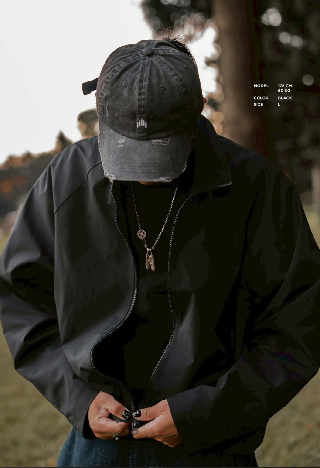 Apostle PFW-J02 "HARION" Ethos Stand Collar Jacket