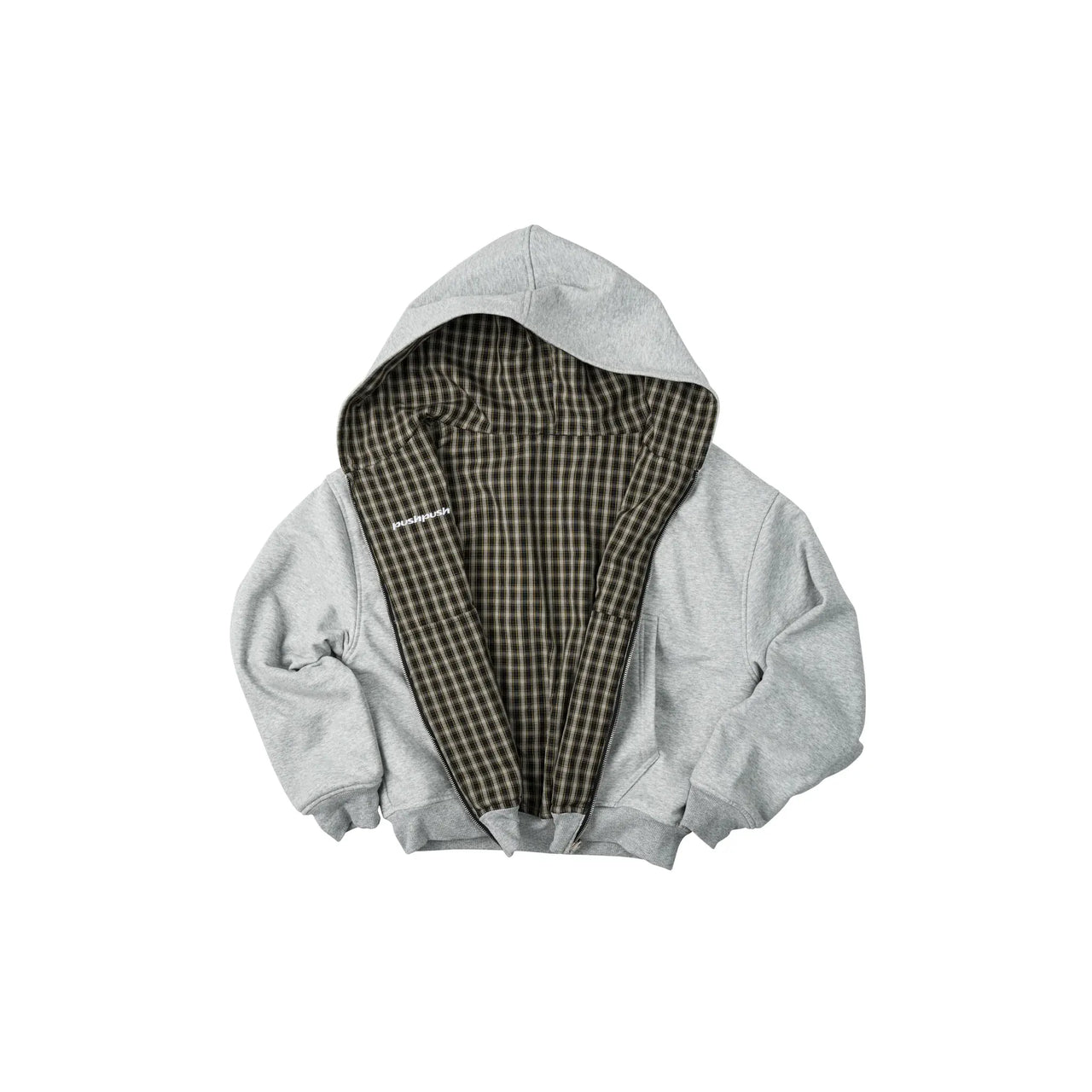 PUSH PUSH - J-P73 PP FLIPSIDE ZIP HOODIE 雙面拉鍊連帽外套