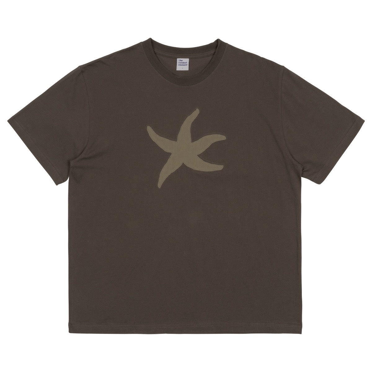 TCM vintage starfish T (棕色)T-C1032