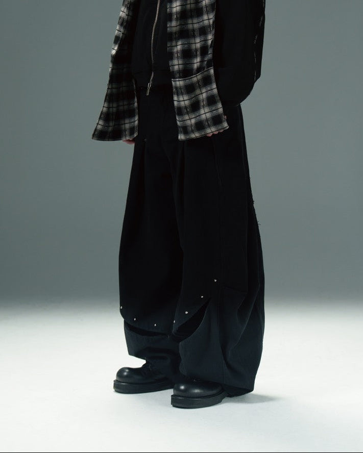 Woden x SATIVASTUDIO WP-01 “Vintageism” Barrel Pants
