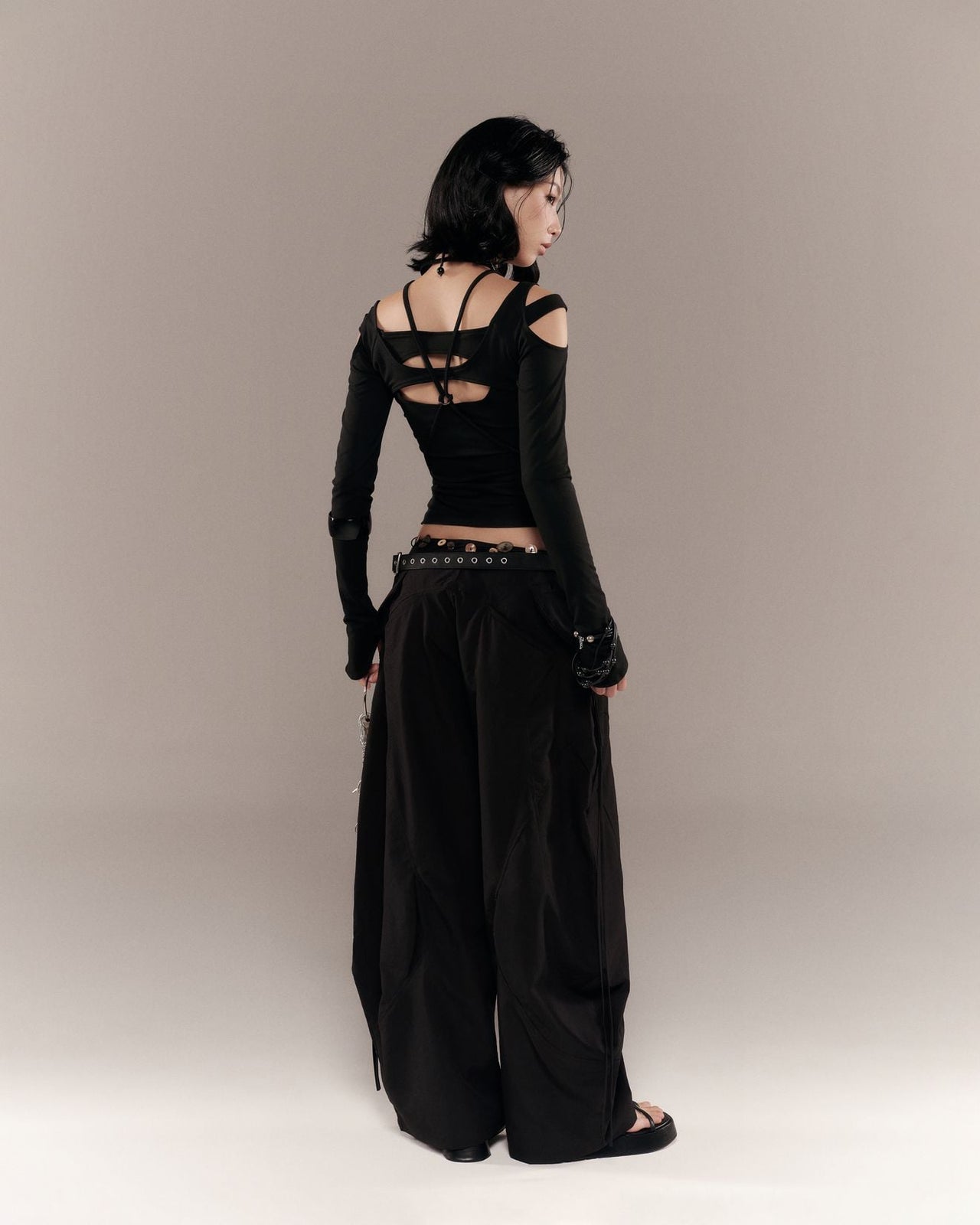 BUNNYHILL - P-B133 SALVIUS PANTS 寬版直筒長褲