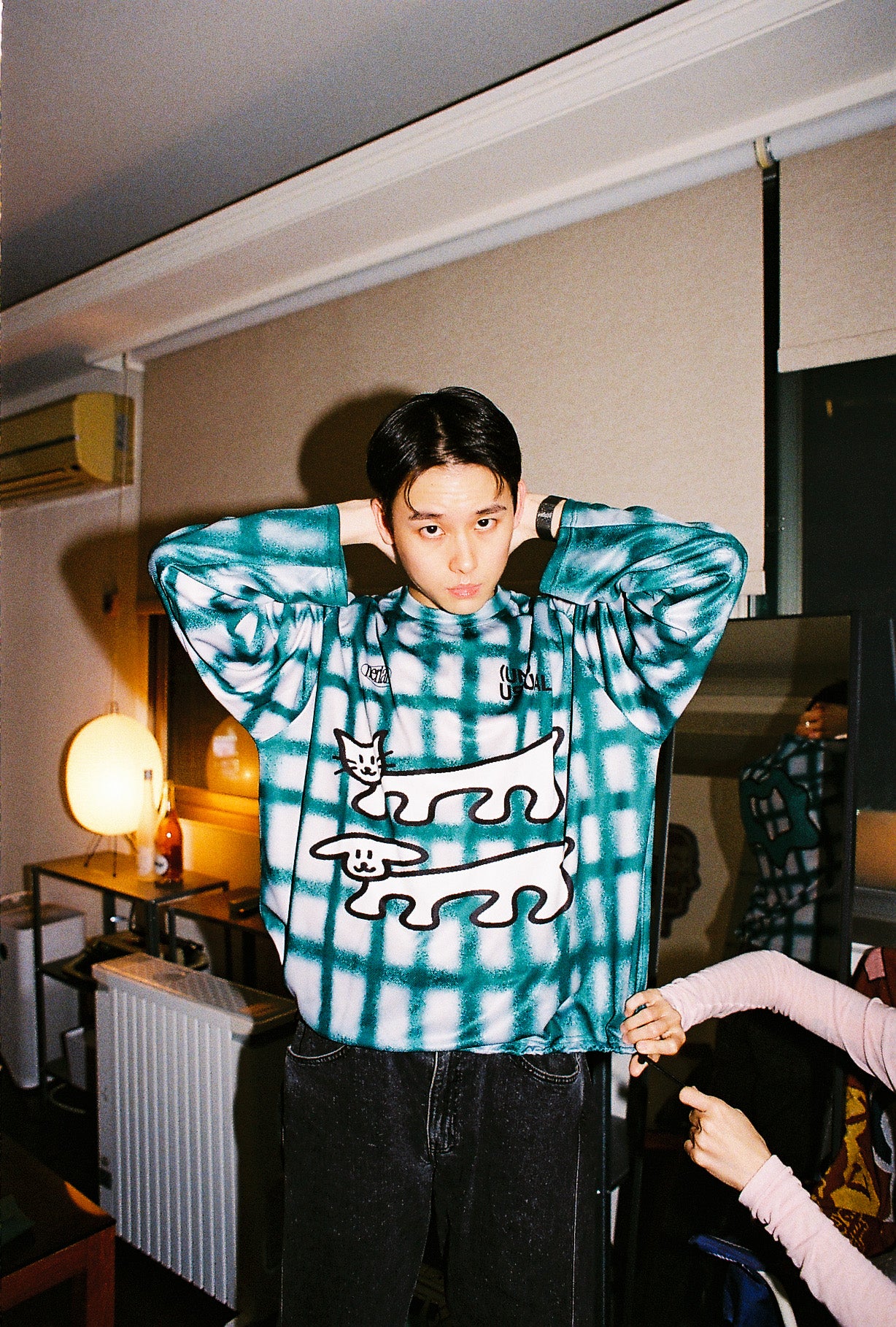 NERIAME -  (UN) USUAL L/S JERSEY (GREEN) T-N1043