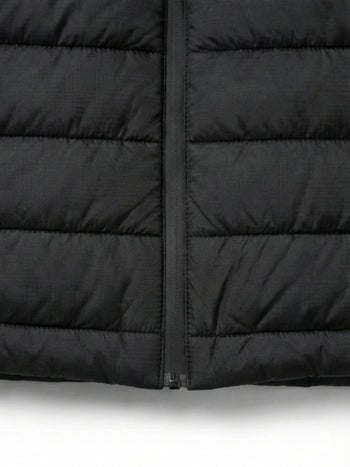 雙向拉鍊羽絨連帽外套