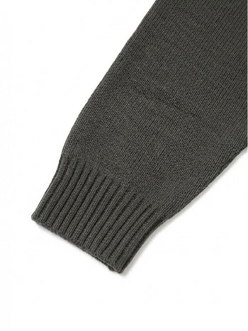 星星字母長袖針織T