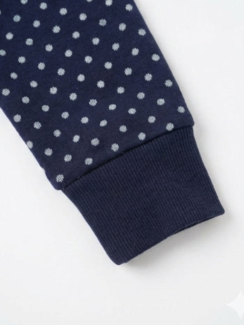 波點翅膀連帽外套