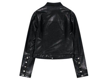 AS YOU ARE - FAKE SLIM LEATHER JACKET J-A109