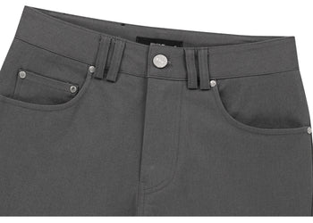 AS YOU ARE -  SIDE TUCK BOOT-CUT PANTS (灰色) P-A249