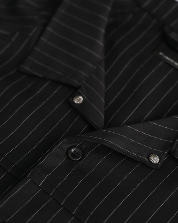 《NEVERLAND》 026.09 Rivet Stripe Shirts T-N1052