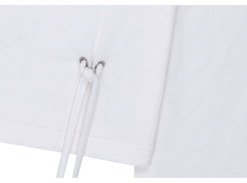 AS YOU ARE PUNCHING UNBALANCE OFF-SHOULDER (白色) T-A1139