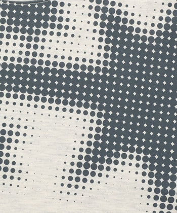 NICEGHOSTCLUB - 3STAR HALFTONE TEE 像素圖案T恤 [燕麥色] T-N230