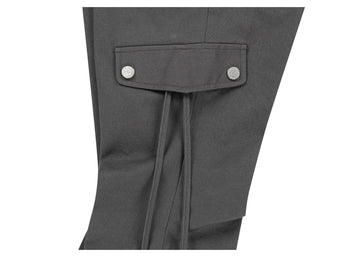 AS YOU ARE -  SIDE TUCK BOOT-CUT PANTS (灰色) P-A249