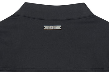 AS YOU ARE - FACADE LOGO HIGH-NECK ZIP-UP (黑色) J-A108