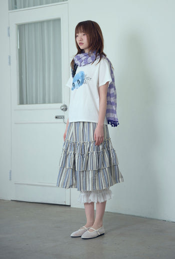 NICEGHOSTCLUB - BIG EYES DOLL TEE [白色]  T-N1022