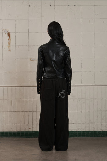AS YOU ARE - FAKE SLIM LEATHER JACKET J-A109