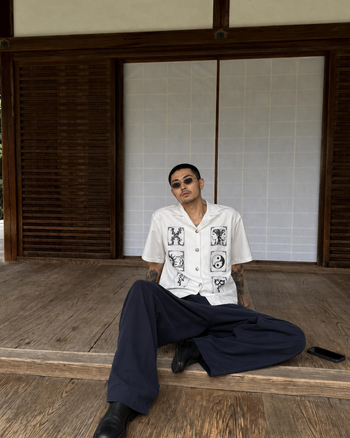 WBI 26SS WST-02 / WBI  ZEN / 禪 White