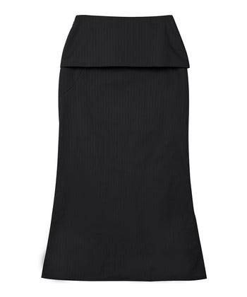 FLARE UP - Drape Layered Maxi Skirt 垂褶層疊長裙 P-F212