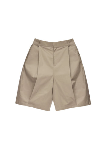 6CRAYON 2.0 – Double Pleated & Loose Fit with Coating (卡其色) P-C161