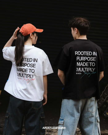 Apostle - SOM-03 "A HUNDRED TIMES" Graphic TEE - White
