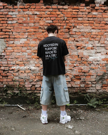 Apostle - SOM-03 "A HUNDRED TIMES" Graphic TEE - White