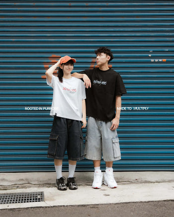 Apostle - SOM-03 "A HUNDRED TIMES" Graphic TEE - White