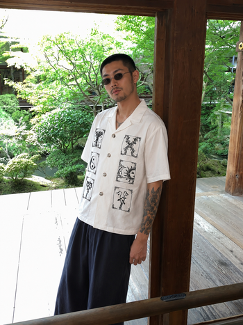 WBI 26SS WST-02 / WBI  ZEN / 禪 White