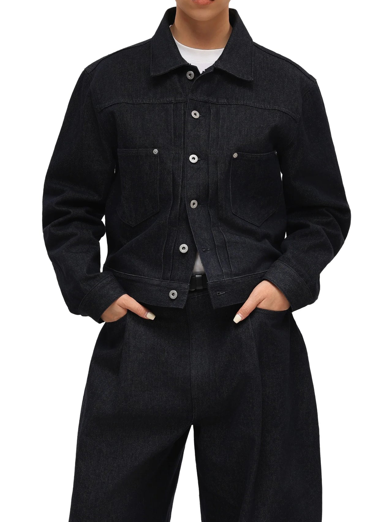 6CRAYON - 11.3oz Short Denim Jacket 短版牛仔外套 J-C100