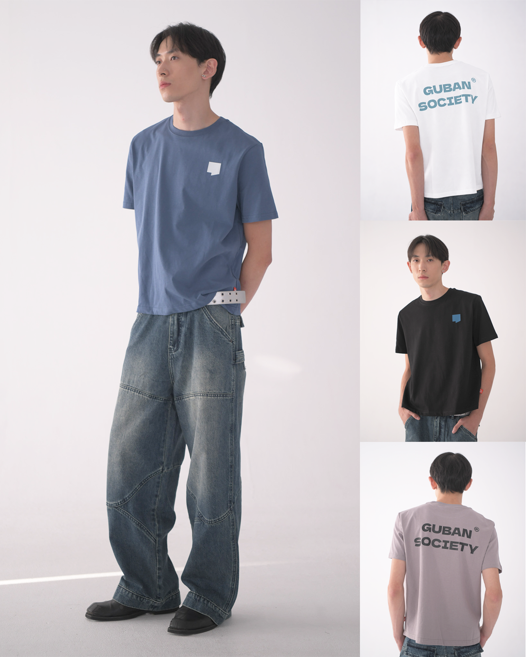 “MADE 𝗚𝘂𝗯𝗮𝗻 " GUBAN SOCIETY GRAPHIC TEE  GB-002