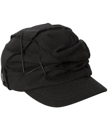 FLARE UP - Soi Draped Cap 垂褶帽 AC-F206 (黑色)