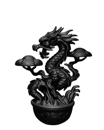 朽根造 - AC-K161 黑·盆系列｜龍·延