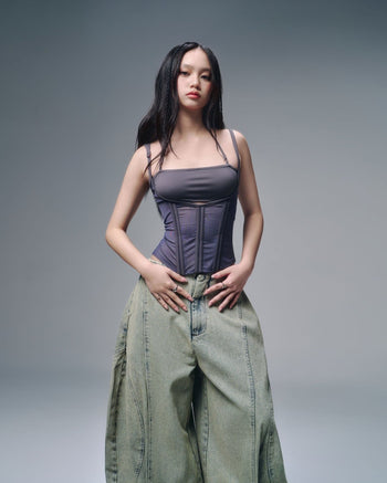 BUNNYHILL - V-B09 MELIOS MESH TOP 網紗束身抹胸網眼背心