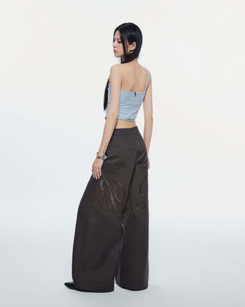 BUNNYHILL - P-B139 SEYMOUR PANTS 口袋刺繡長褲