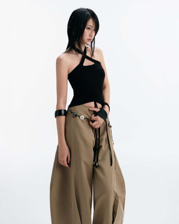 BUNNYHILL - V-B06 CHERIE HALTER TOP 露背交叉吊帶背心