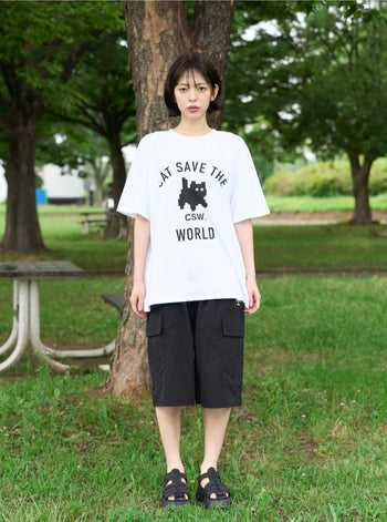 CSW - MYOW SIGNATURE ART WORK HALF T UNISEX T-C1001