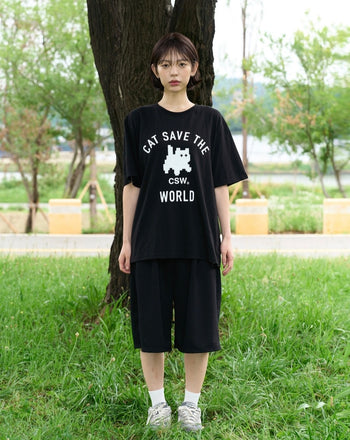CSW - MYOW SIGNATURE ART WORK HALF T UNISEX T-C1001