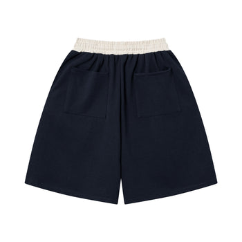 OWST - P-O148 抓絨短褲 (海軍藍)