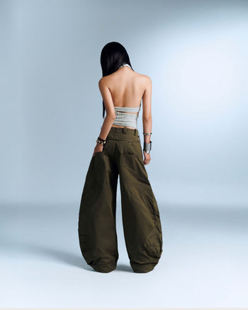 BUNNYHILL - P-B135 DESMOND PANTS 立體拼接長褲