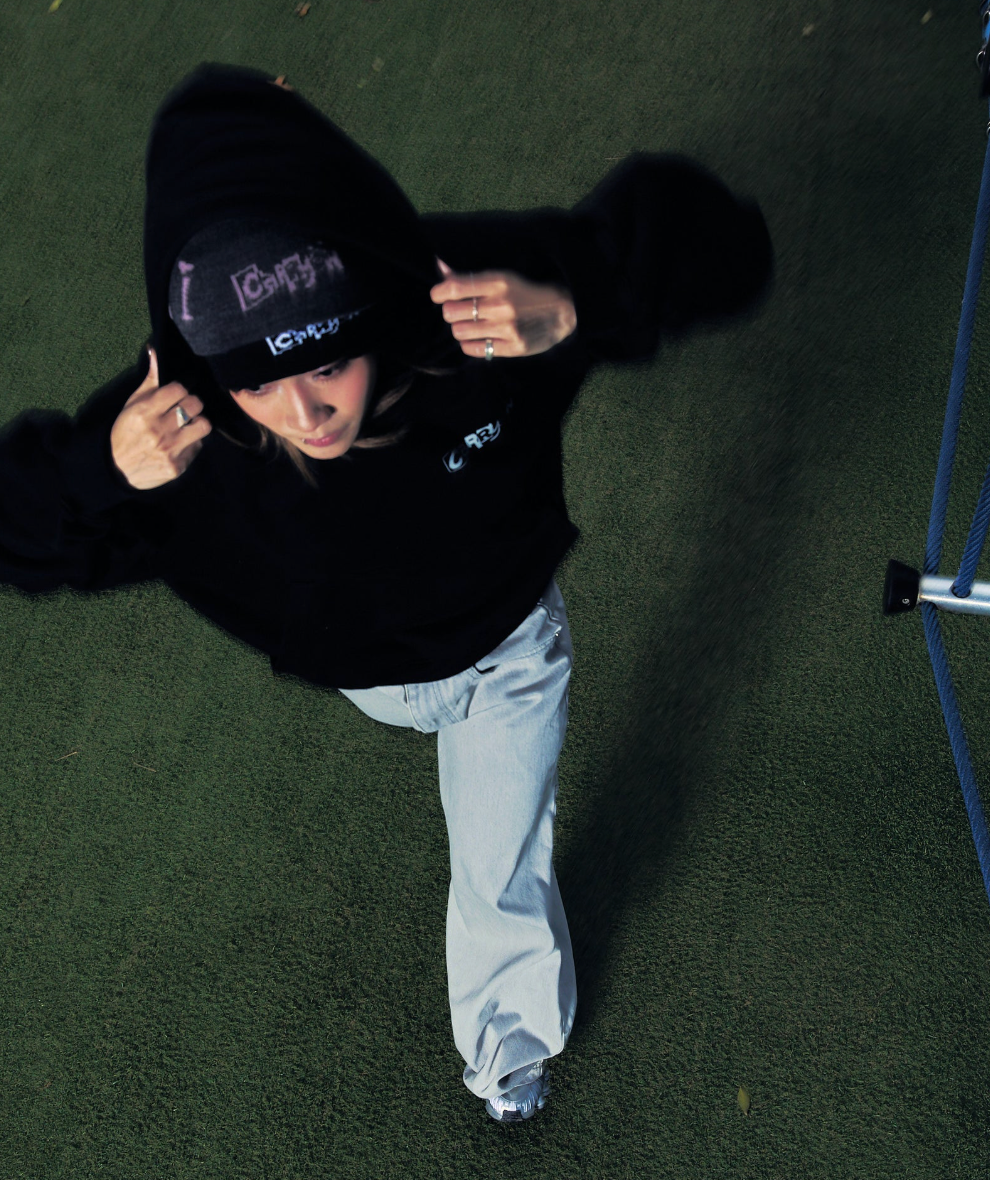 AC-C151 CARRYON 26 Pre-Spring Logo Knit Beanie 針織冷帽 灰粉