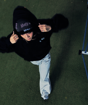 AC-C151 CARRYON 26 Pre-Spring Logo Knit Beanie 針織冷帽 灰粉